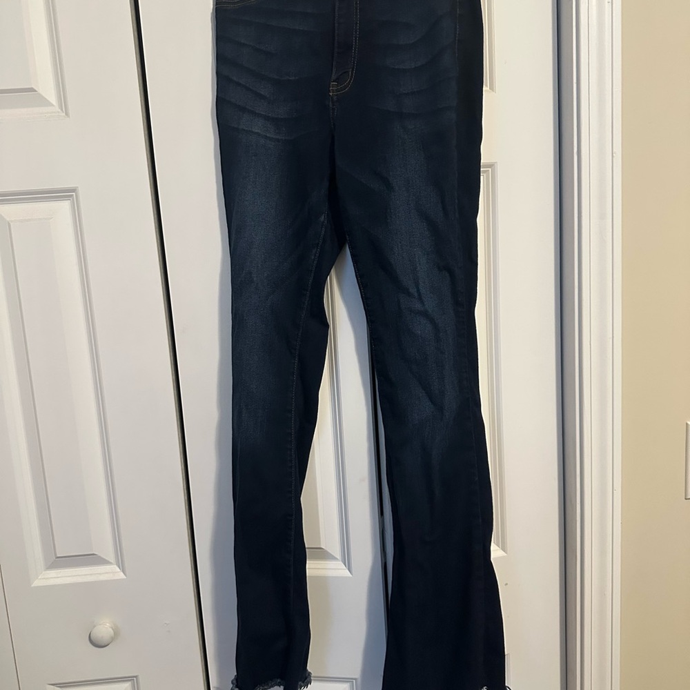 Women's Dark Blue Jeans